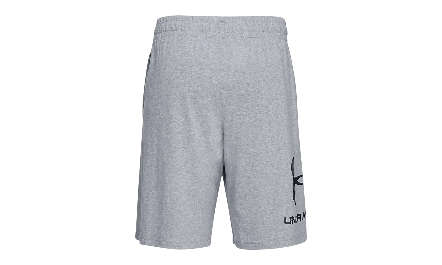 Sportstyle Cotton Shorts "Steel Light Heather / Black" 1329300 035