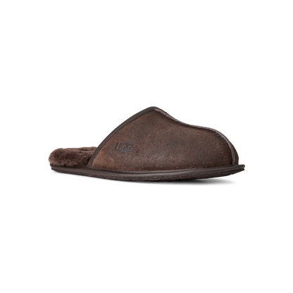 Men's Scuff Leather Distressed in Dusted Cocoa