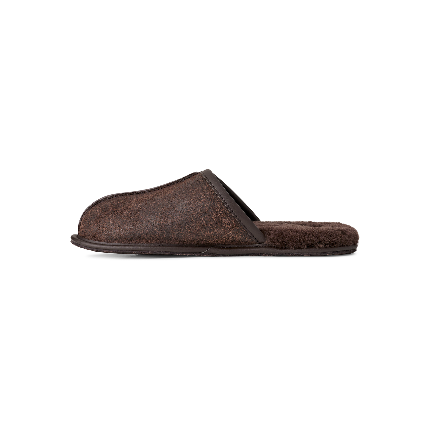 Men's Scuff Leather Distressed in Dusted Cocoa