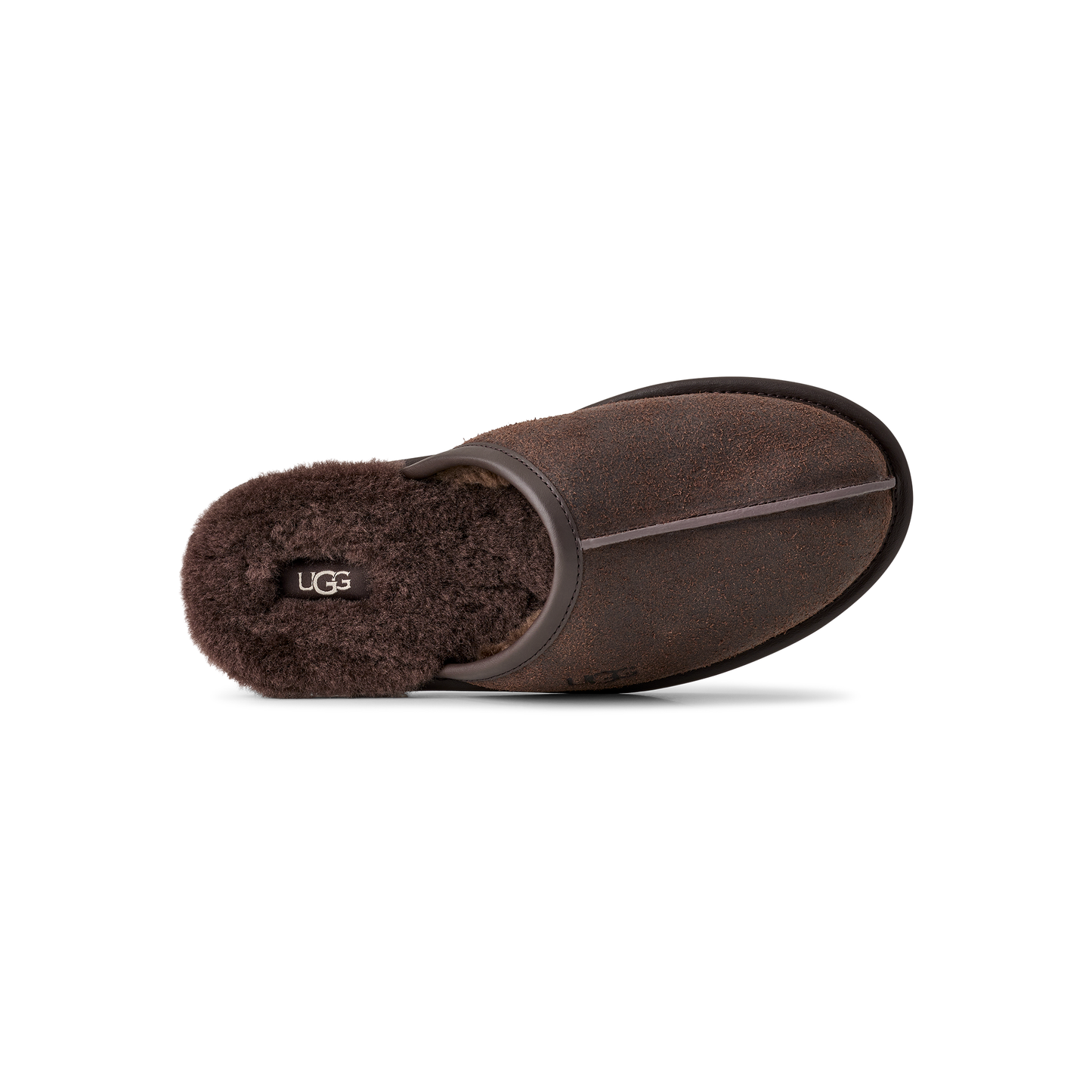 Men's Scuff Leather Distressed in Dusted Cocoa