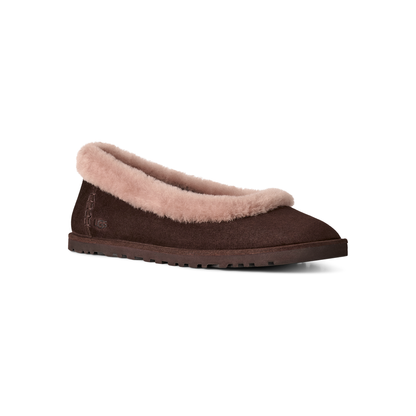 Women's Zora Ballet Flat in Dusted Cocoa