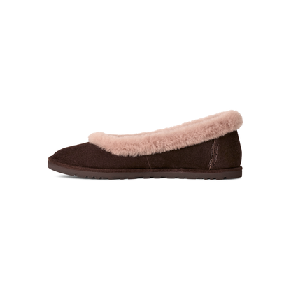 Women's Zora Ballet Flat in Dusted Cocoa