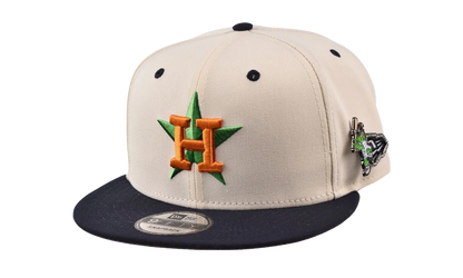 9FIFTY Mascot Pin Houston Astros Snapback "Beige / Navy" 60758457