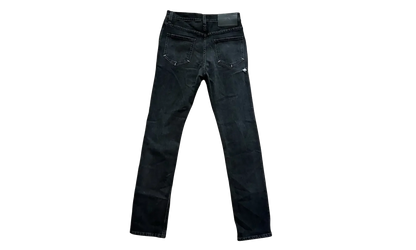 Distressed Stretch Slim-Fit Jeans "Black Savanna" MH24D615 B1405BKSAV