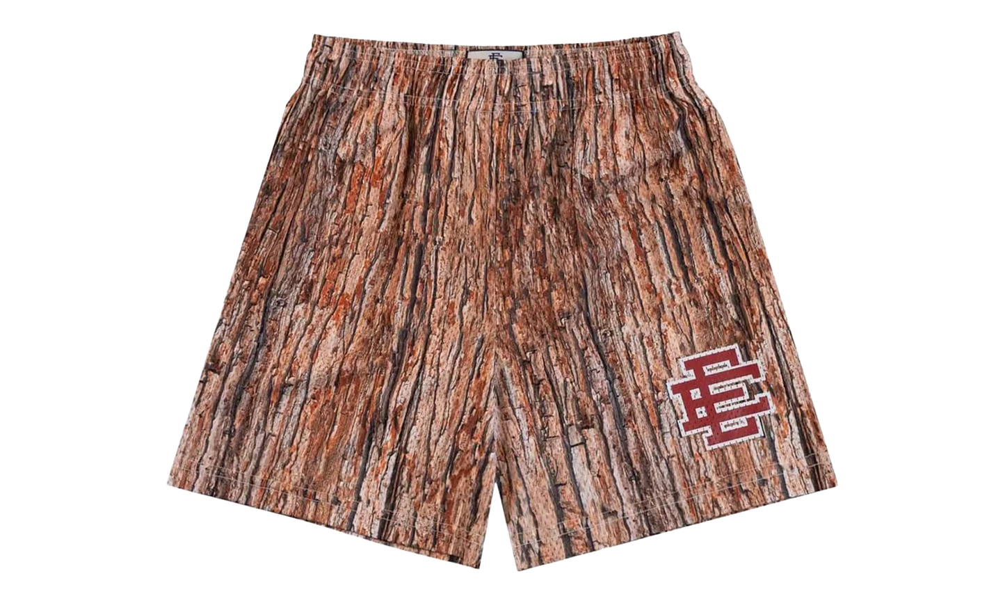 EE Basic Shorts "Brown Bark / Red" EE253