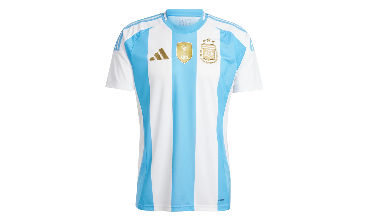 Argentina 24 Home Jersey "White / Blue Burst" IP8409