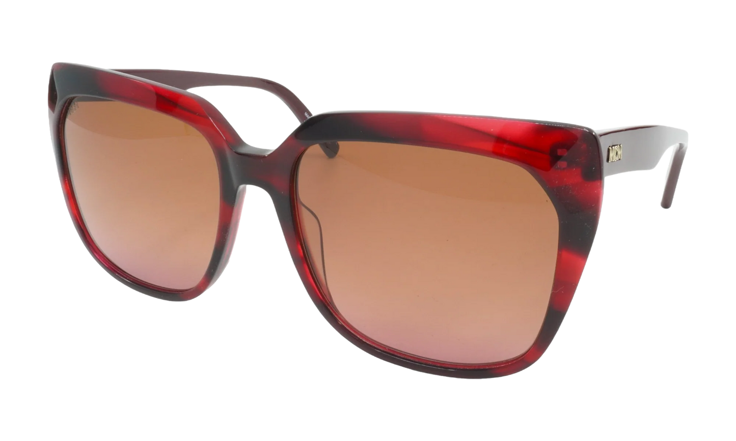 Square Sunglasses "STRIPED RED" MCM701S-617
