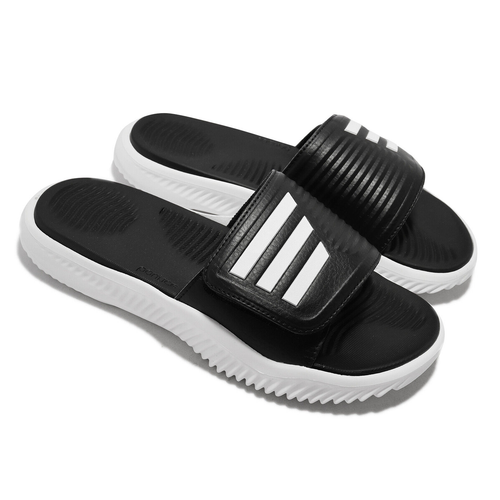 Alpha BOUNCE Slide Black White Men Sports Sandals Slippers