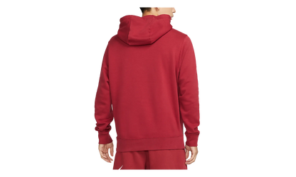 Sportswear Club Fleece Hoodie "University Red / White" BV2973 657