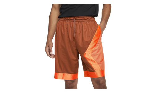 Air Jordan Jumpman Diamond Short "Dark Russet / Total Orange" AV3206 246