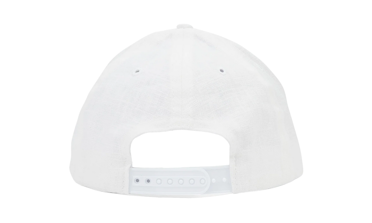 Azur Linen Baseball Cap "White" RHD-MACC-0005