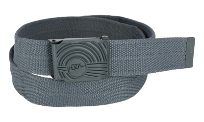 Ribbed Web Belt "Dunk Inspired Buckle - Dark Gray" 18001051 FA
