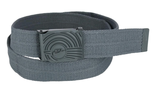 Ribbed Web Belt "Dunk Inspired Buckle - Dark Gray" 18001051 FA