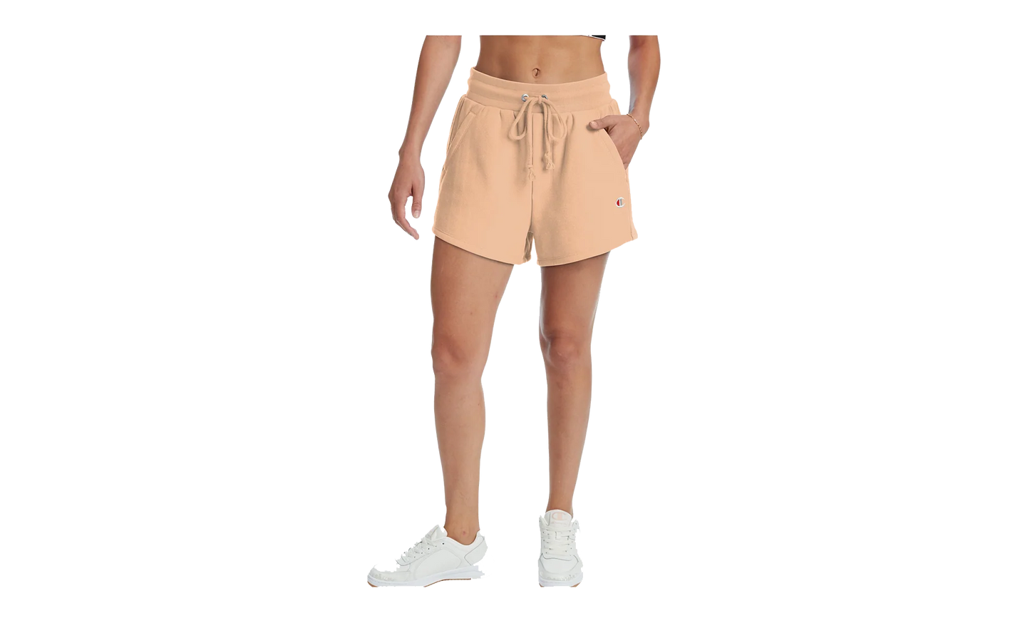C-Life Reverse Weave Shorts WMNS "Certain Peach" ML906 549314 9QI