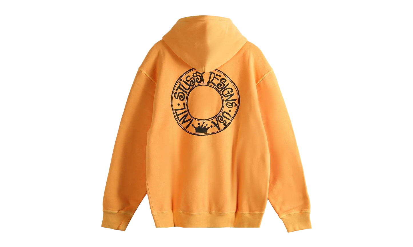 Buana Pig. Dyed Hoodie "ORANGE" 1925052 ORAN