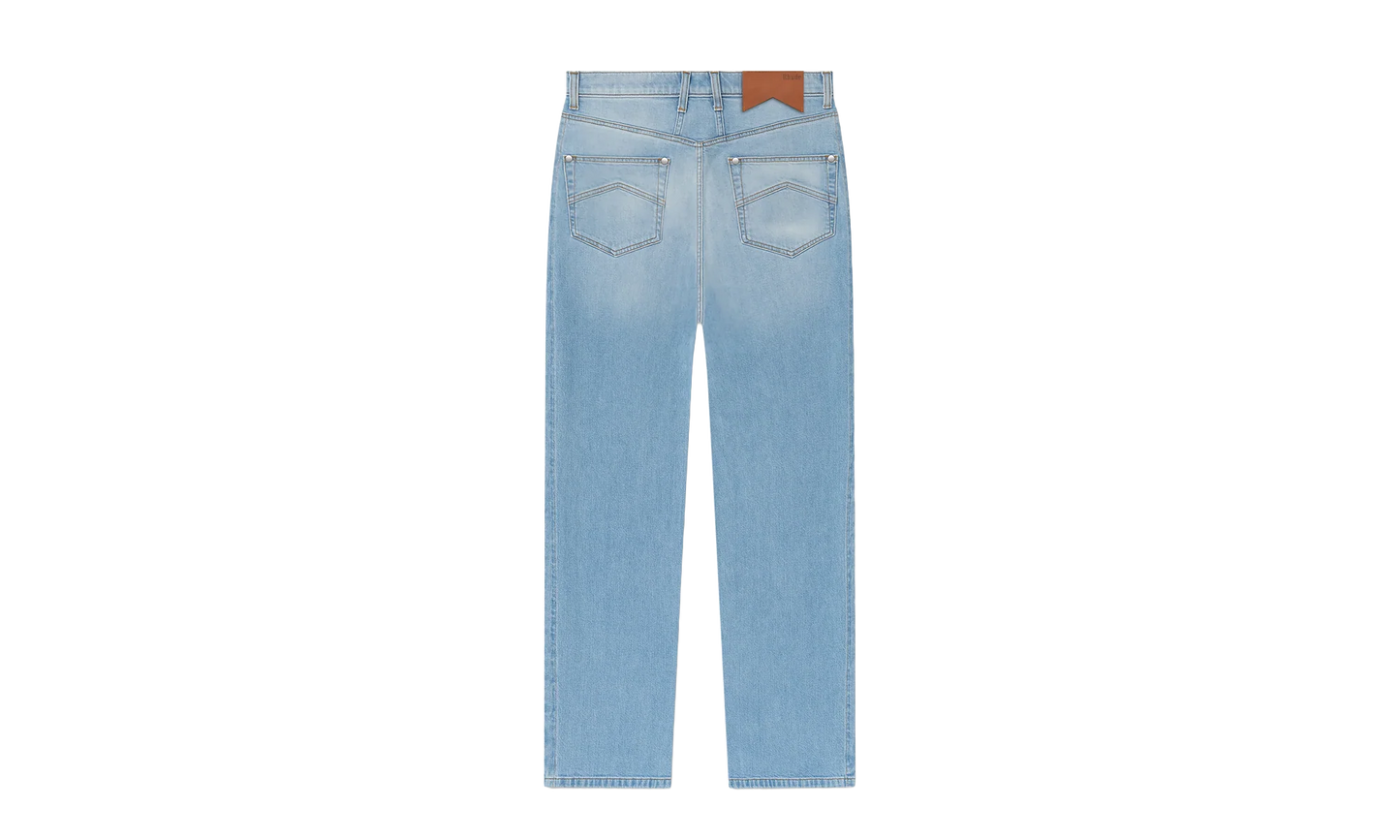 90S Traxedo Denim Straight‑Fit Jeans "Light Wash" RHFW24DP02012
