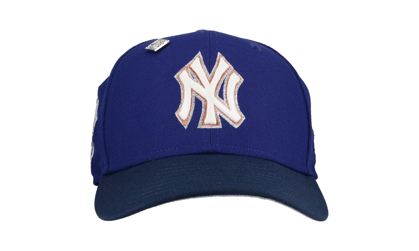 59FIFTY New York Yankees 1999 World Series Fitted Hat "Blue / Navy / Glow" NE249
