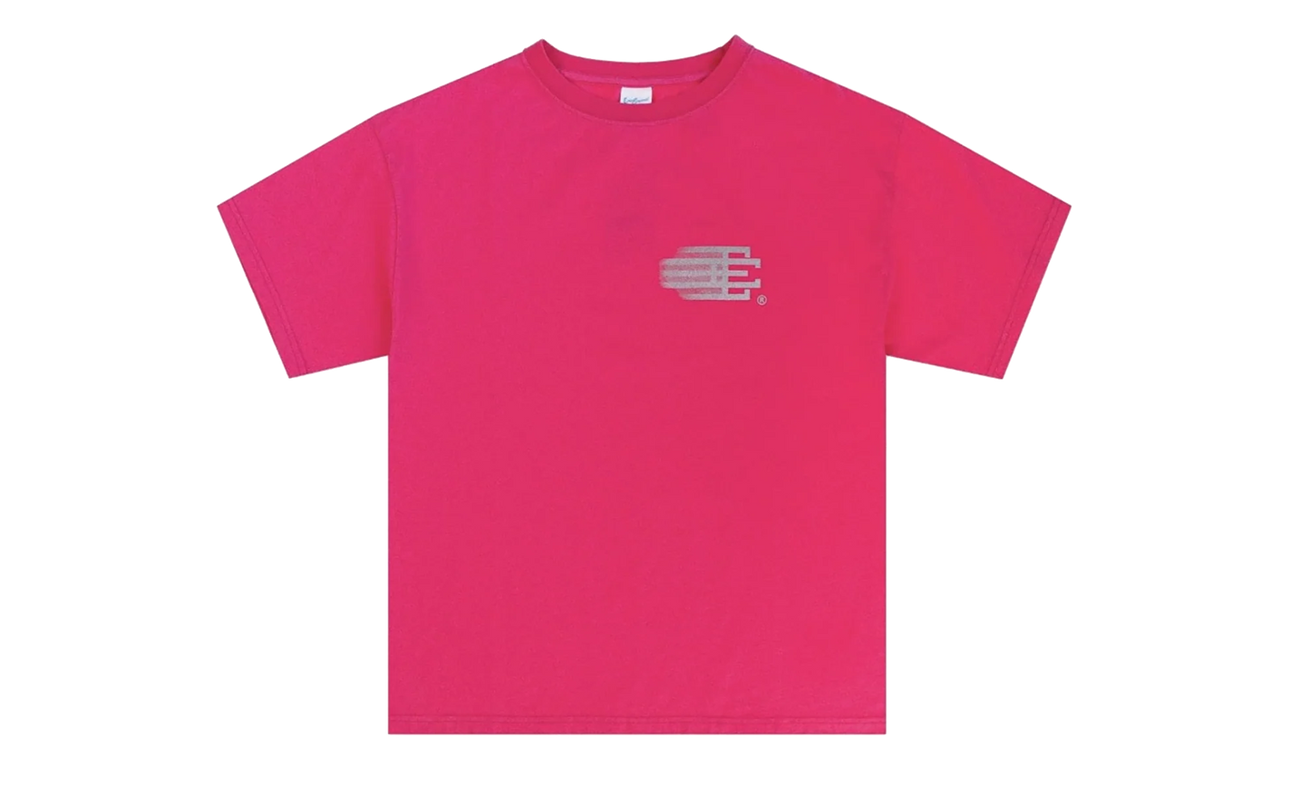 EE BASIC T-SHIRT "FW24 - Dark Pink/Reflective Grey" EE822