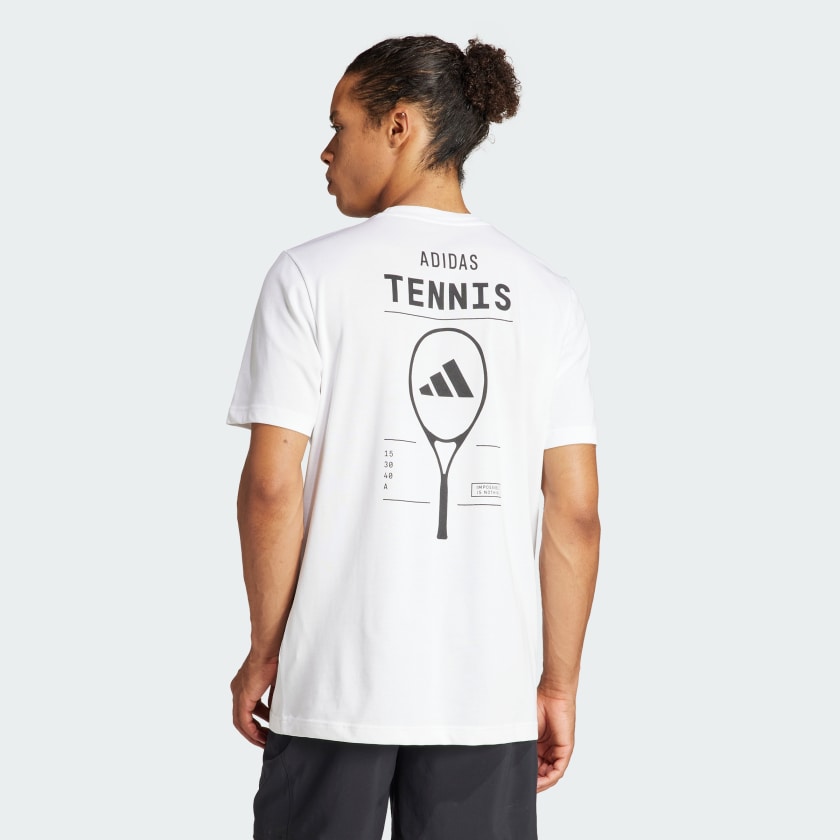 Men's adidas AEROREADY Tennis Category Graphic Tee