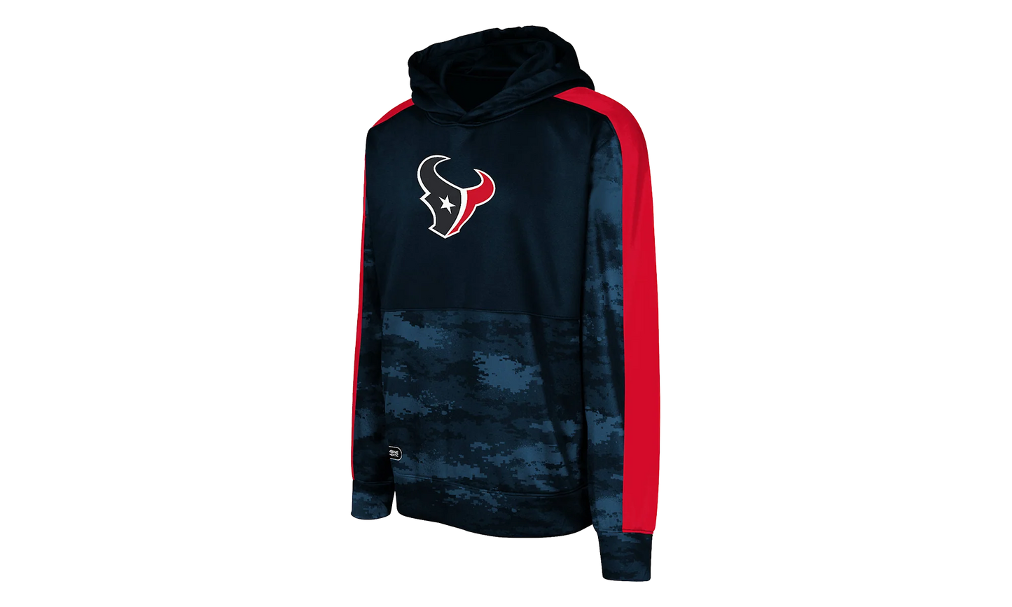 NFL Texans Pullover Hoodie GS "Navy Camo" 9K1B7FG3J TEX