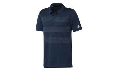 3-STRIPE PRINT GOLF POLO "Collegiate Navy" DZ8533