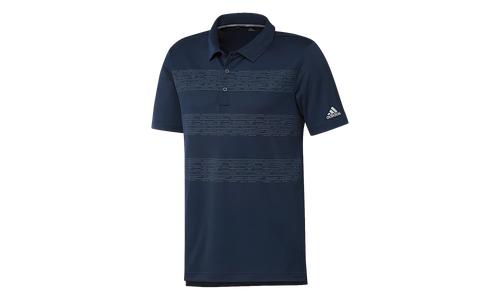 3-STRIPE PRINT GOLF POLO "Collegiate Navy" DZ8533