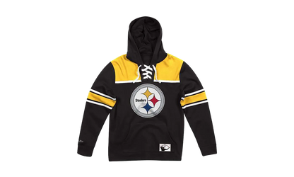 NFL Hockey Fleece Hoodie "Pittsburgh Steelers - Black" FPHDMM18731 PSTBLCK1