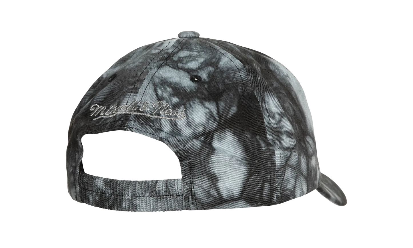 NBA Hardwood Classics Scrunch Tie Dye Dad Cap "Los Angeles Lakers - Black" HLUB4344 LALYYPPPBLCK