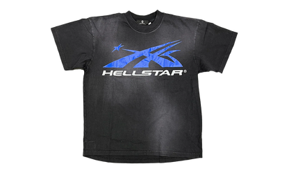 Gel Sport Logo T-Shirt "Black / Blue" HSR130