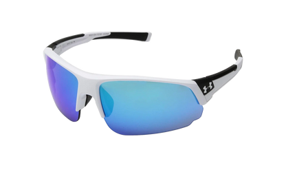 Changeup Dual Sunglasses "Blue Multiflection - Satin White" 8600129 110161