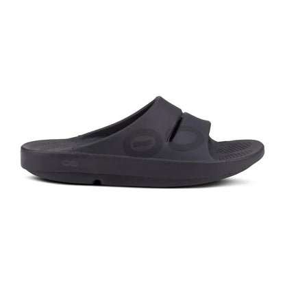 Unisex Ooahh Sports Sandals in Black Matte