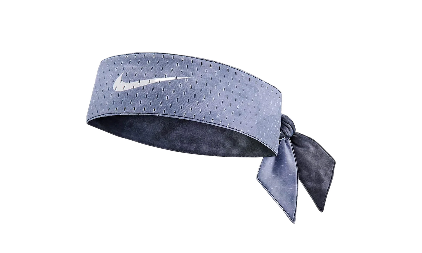 DRI-FIT HEAD TIE REVERSIBLE "Printed Indigo Haze / Thunder Blue / White" N.100.3039.521