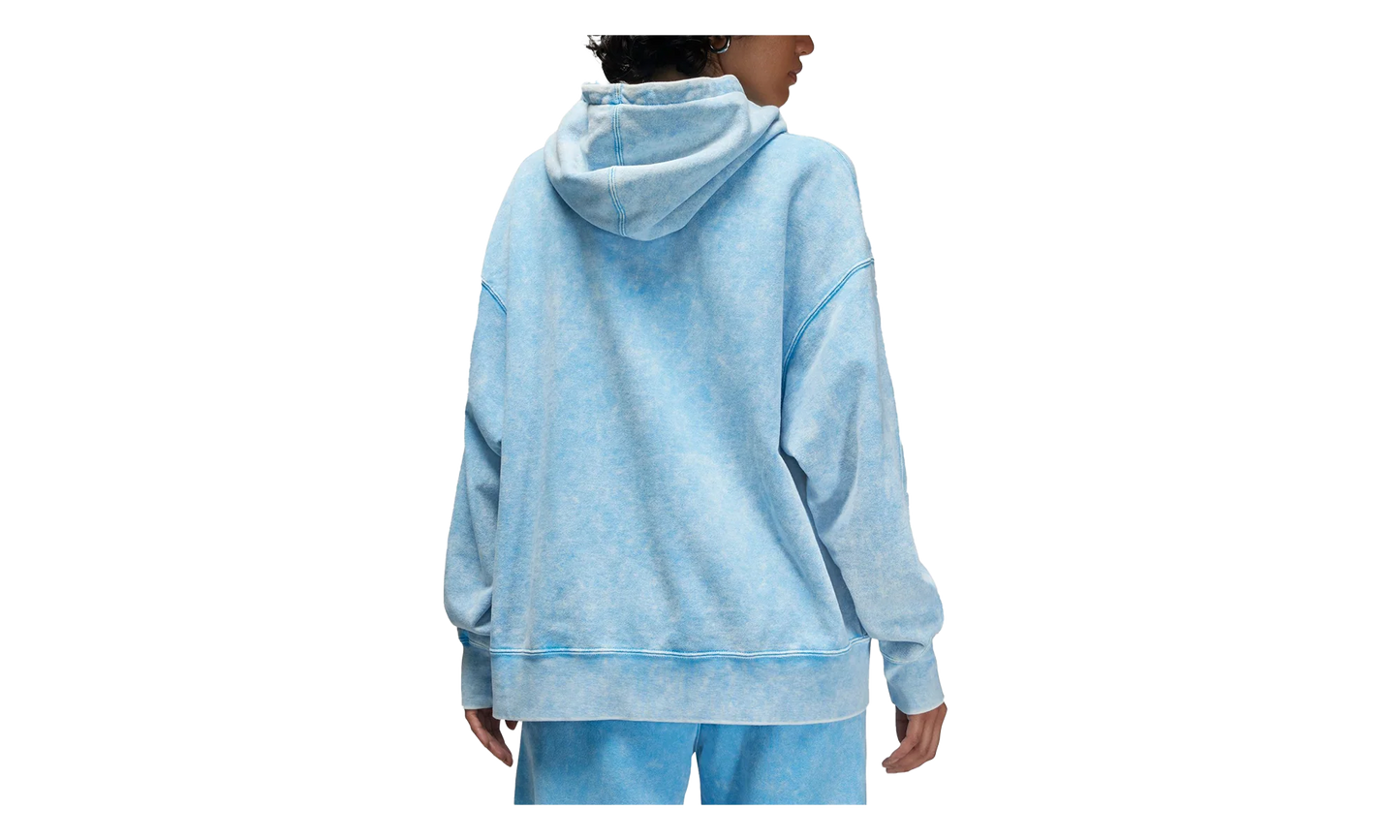 Jordan Flight Washed Hoodie WMNS "Blue" DX0442 443