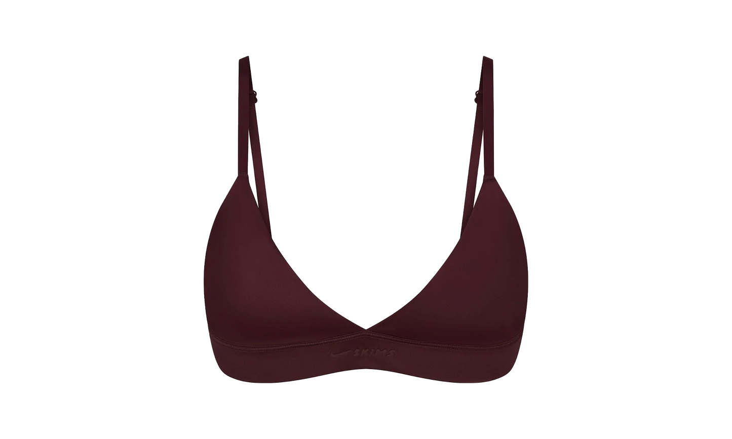 SHINE TRIANGLE BRA "Nike - Currant" SKM051