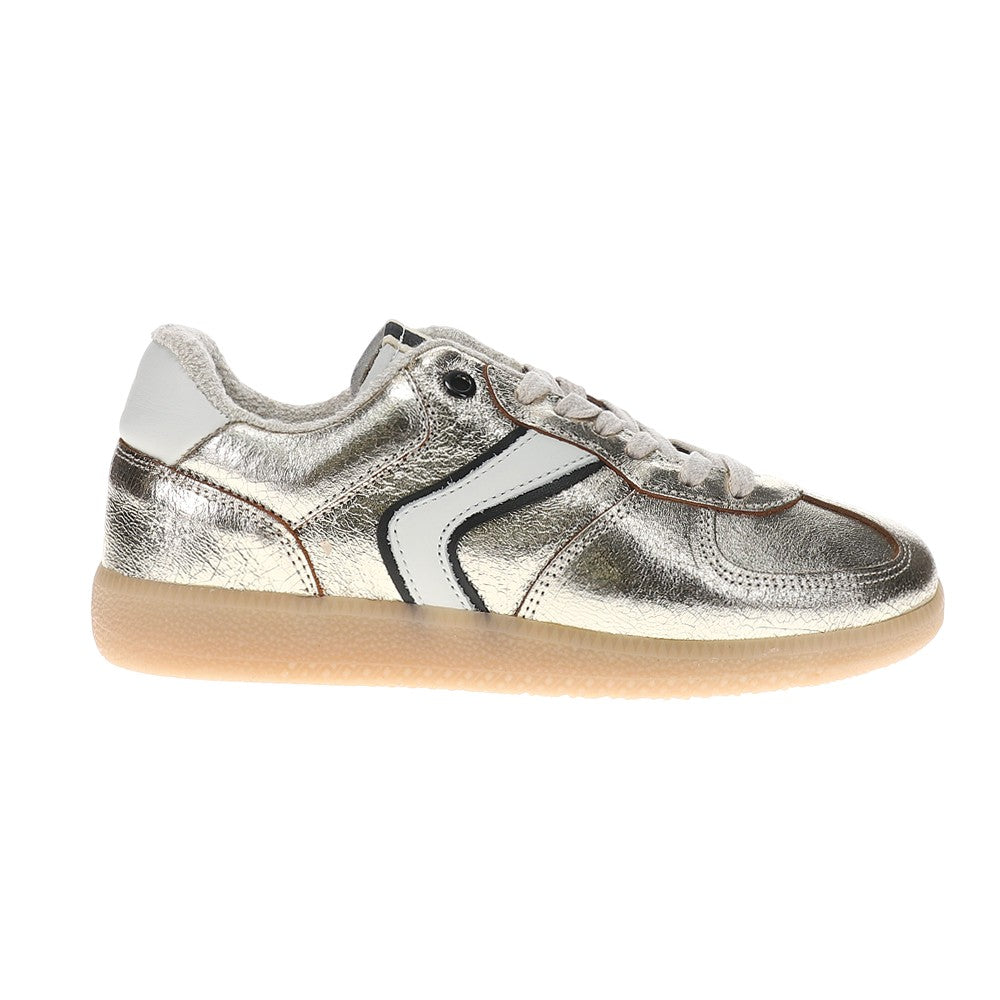 Sylvia Metallic Lace Up Sneakers