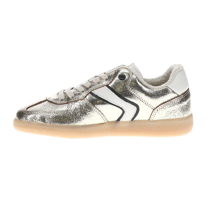 Sylvia Metallic Lace Up Sneakers