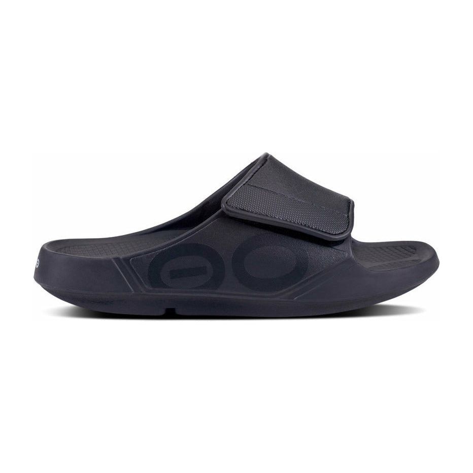 Unisex Ooahh Sports Flex Sandals in Black Matte