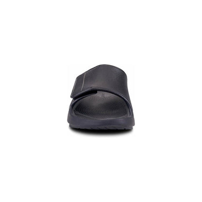 Unisex Ooahh Sports Flex Sandals in Black Matte