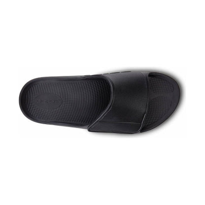 Unisex Ooahh Sports Flex Sandals in Black Matte