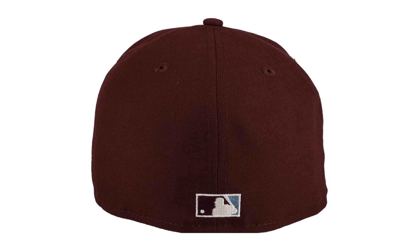59FIFTY Montreal Expos Olympic Stadium Fitted Hat "Plum / Ice" NE170