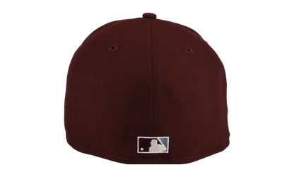 59FIFTY Montreal Expos Olympic Stadium Fitted Hat "Plum / Ice" NE170