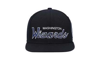 NBA Team Script 2.0 Snapback Cap "Washington Wizards – Black" HHSS3280 WWIYYPPPBLCK