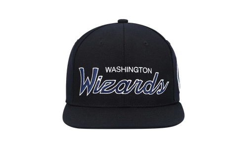 NBA Team Script 2.0 Snapback Cap "Washington Wizards – Black" HHSS3280 WWIYYPPPBLCK