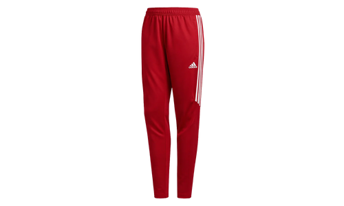 Tiro 17 Track Pants GS "Red" CF3615