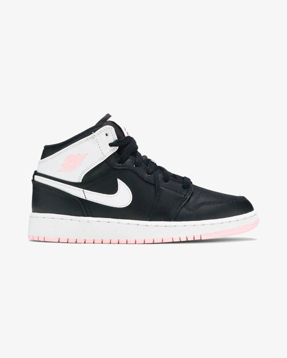 NIKE AIR JORDAN1 MID ARCTIC PUNCH PINK BLACK GS