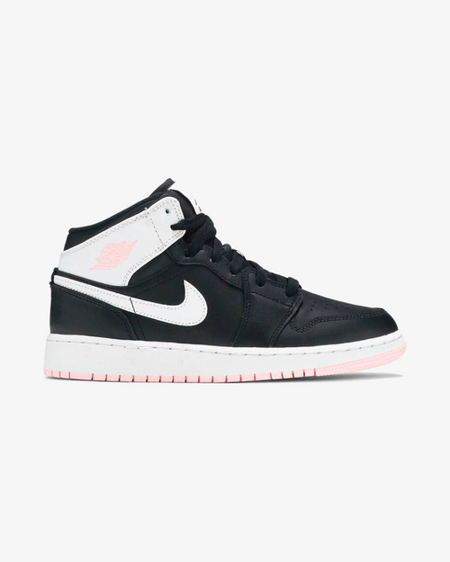 NIKE AIR JORDAN1 MID ARCTIC PUNCH PINK BLACK GS