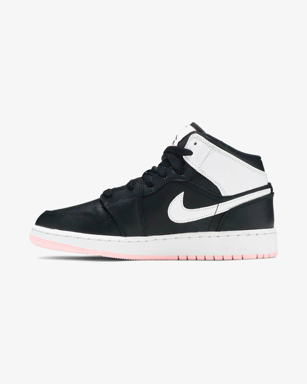 NIKE AIR JORDAN1 MID ARCTIC PUNCH PINK BLACK GS
