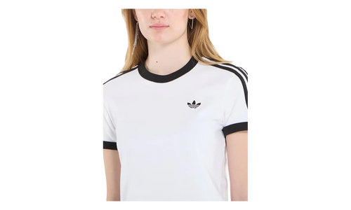 Originals 3-Stripes Slim Tee WMNS "White / Black" KD3683
