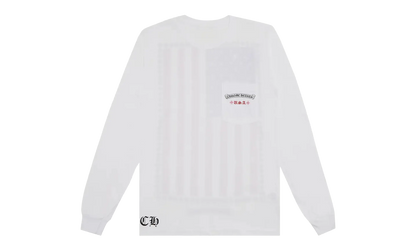 USA Flag Long-Sleeve "White" CHRM0787