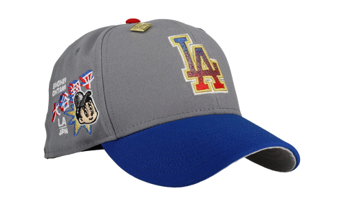 59FIFTY Los Angeles Dodgers Shohei Ohtani Fitted Hat "Graphite / Blue" NE450